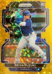 Seiya Suzuki [Gold Donut Circles Prizm] Baseball Cards 2022 Panini Prizm Prices