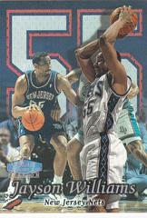 Jayson Williams [Row 2] #43 Basketball Cards 1998 Flair Showcase Prices