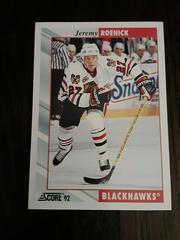 Jeremy Roenick Hockey Cards 1992 Score Prices