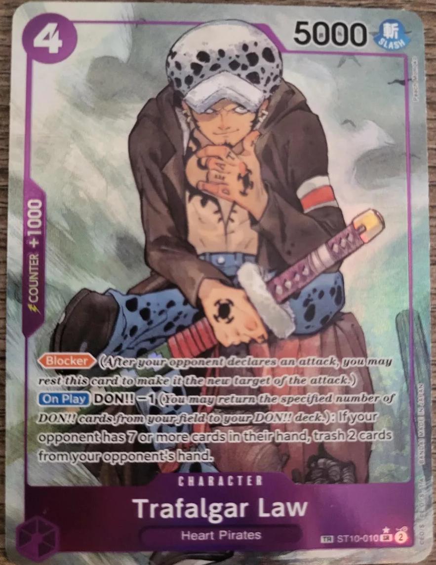 Trafalgar Law [Treasure Rare] ST10-010 One Piece Ultra Deck: The Three Captains