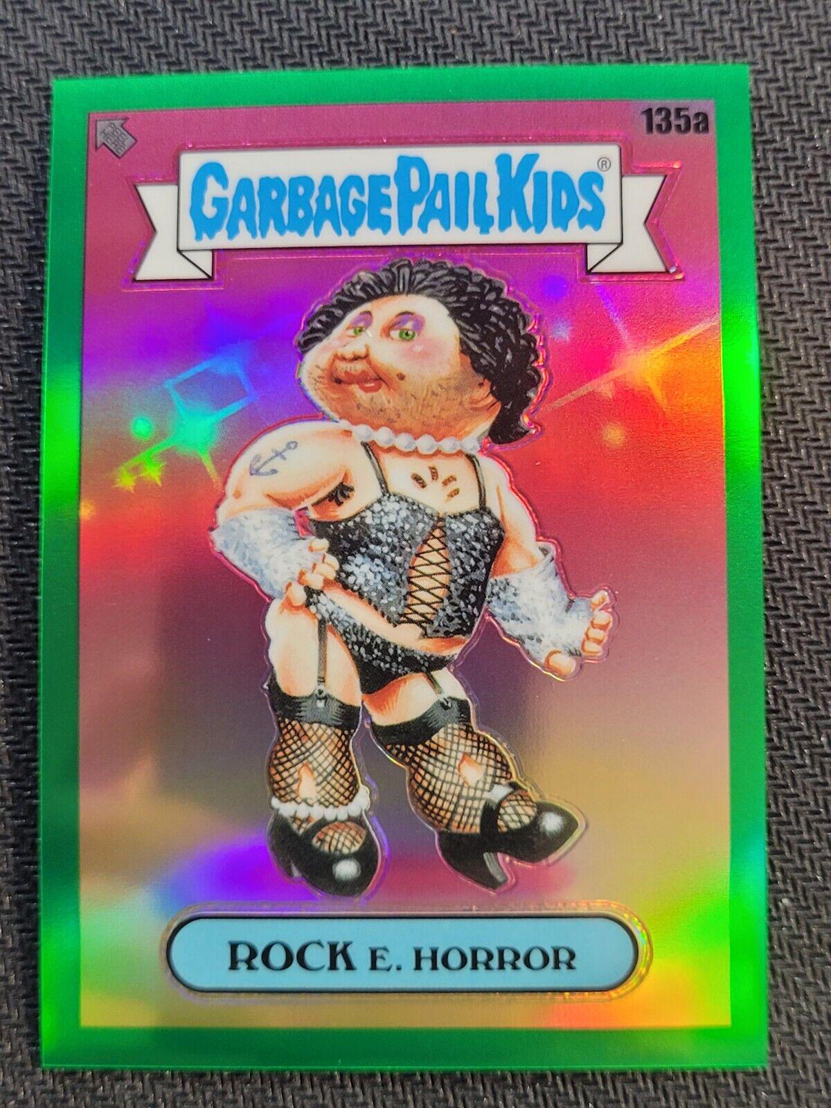 ROCK E. HORROR [Green] #135a 2021 Garbage Pail Kids Chrome