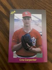 Cris Carpenter Baseball Cards 1989 Classic Travel Update II Prices