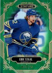 Eric Staal [Green] #3 Hockey Cards 2020 Upper Deck Stature Prices