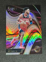 Troy Brown Jr. [Silver] Basketball Cards 2018 Panini Select Phenomenon Prices