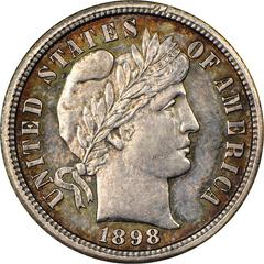 1898 S Coins Barber Dime Prices