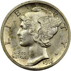 1916 S Coins Mercury Dime Prices