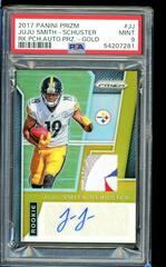 JuJu Smith Schuster Football Cards 2017 Panini Prizm Rookie Patch Autographs Prices