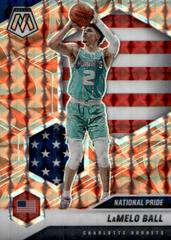 LaMelo Ball [Reactive Orange] #257 Basketball Cards 2020 Panini Mosaic Prices
