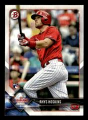 Rhys Hoskins #10 Baseball Cards 2018 Bowman Prices