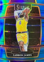 LeBron James [Light Blue Prizm] Basketball Cards 2021 Panini Select Prices