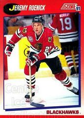 Jeremy Roenick [Bilingual] #220 Hockey Cards 1991 Score Canadian Prices