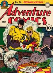 Adventure Comics #74 (1942) Comic Books Adventure Comics Prices