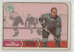 Val Fonteyne Hockey Cards 1968 O-Pee-Chee Prices