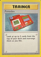 Pokedex [Shadowless] Pokemon Base Set Prices