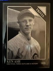 Ken Ash #601 Baseball Cards 1992 Conlon Collection Prices