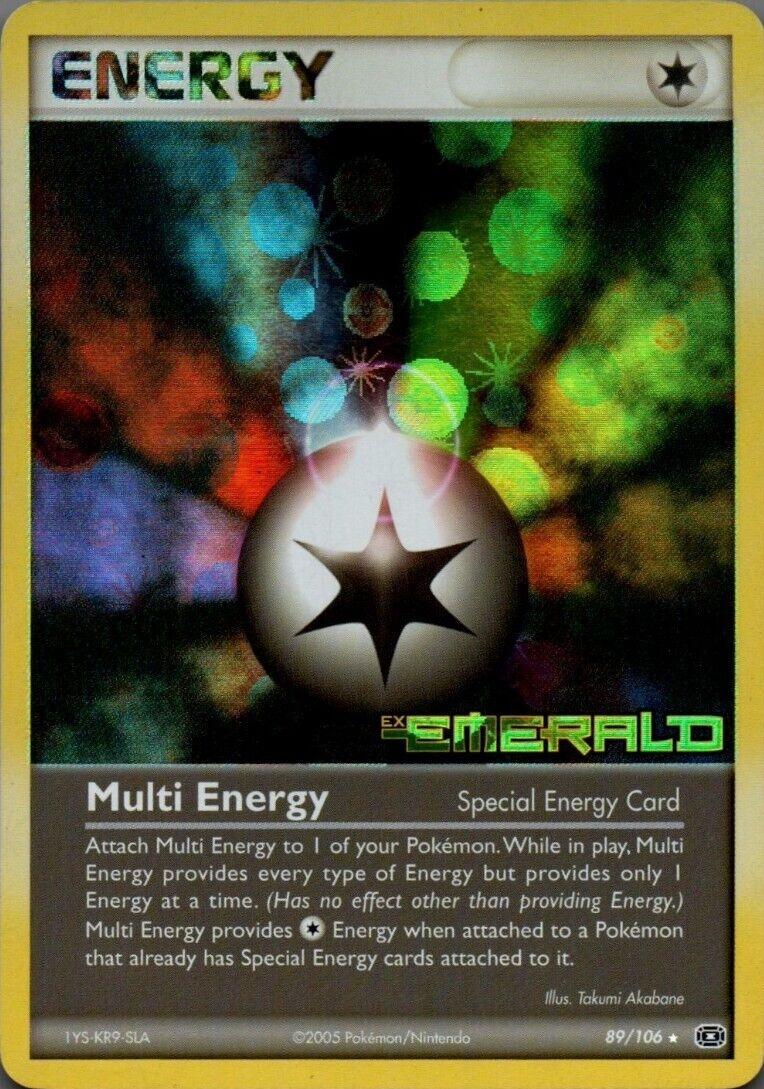 Multi Energy [Reverse Holo] #89 Pokemon Emerald