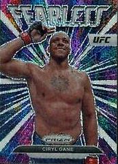 Ciryl Gane [White Sparkle] #16 Ufc Cards 2023 Panini Prizm UFC Fearless Prices