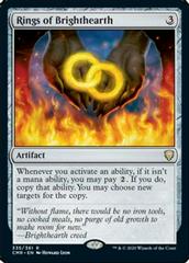 Rings of Brighthearth #335 Magic Commander Legends Prices