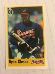 Ryan Klesko Baseball Cards 1995 Fleer Panini Stickers Prices