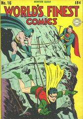 World's Finest Comics #16 (1944) Comic Books World's Finest Comics Prices