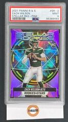 Zach Wilson [Pink] Football Cards 2021 Panini Rookies and Stars Stellar Prices