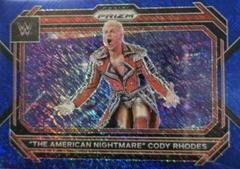 The American Nightmare' Cody Rhodes [Blue Shimmer] #1 Wrestling Cards 2023 Panini Prizm WWE Prices