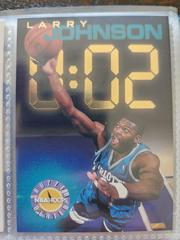 Larry Johnson [Buzzer Beater] #220 Basketball Cards 1995 Hoops Prices