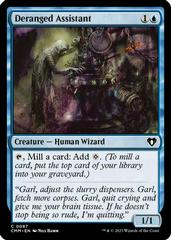 Deranged Assistant #87 Magic Commander Masters Prices