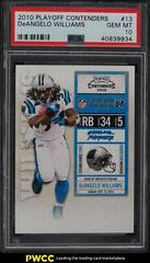 DeAngelo Williams #13 Football Cards 2010 Playoff Contenders Prices