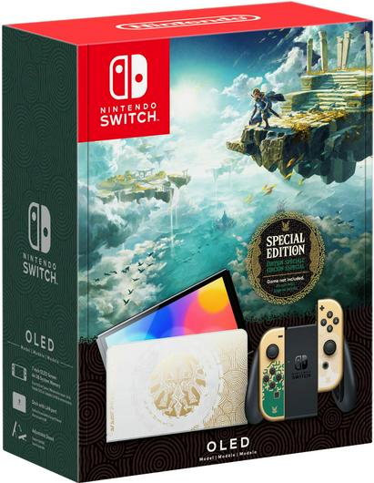 Nintendo Switch OLED [Zelda: Tears of the Kingdom Edition] Cover Art