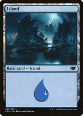 Island #323 Magic Commander 2014 Prices