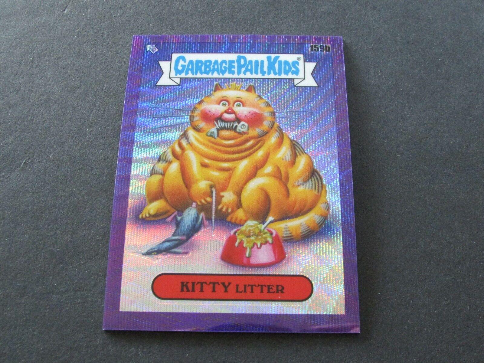 KITTY LITTER [Purple Wave] #159b 2021 Garbage Pail Kids Chrome