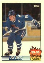 Joe Sakic [Tiffany] Hockey Cards 1990 Topps Team Scoring Leaders Prices