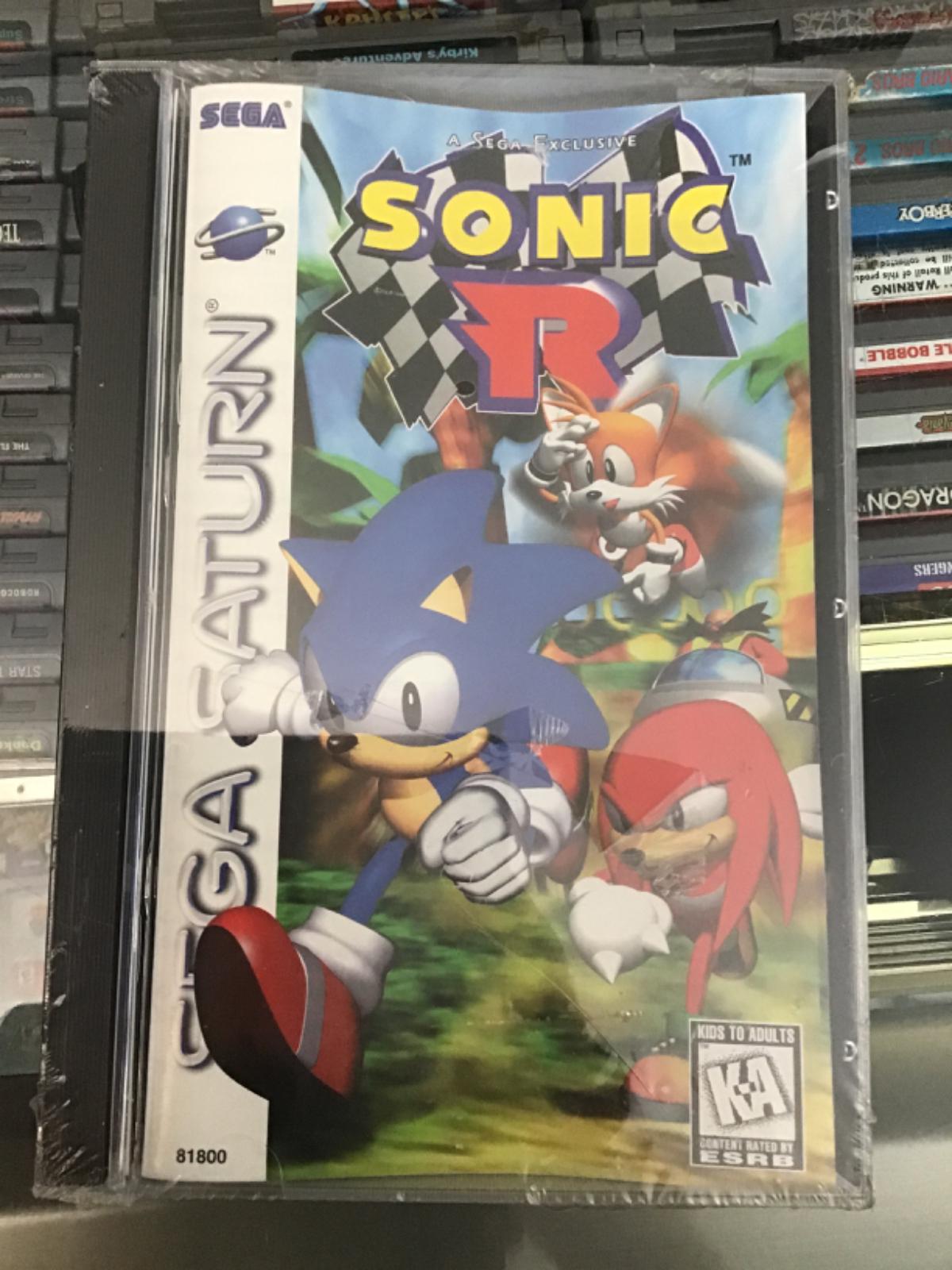 Sonic R - Sega Saturn, Sega Saturn