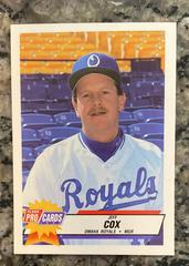 Jeff Cox #41 Baseball Cards 1993 Fleer ProCards Triple A League All Stars Prices