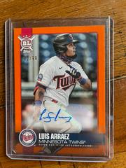 Luis Arraez [Auto] #BLA-LA Baseball Cards 2021 Topps Big League Autographs Prices
