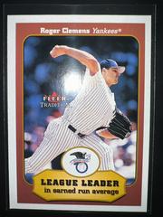 Roger Clemens #407 Baseball Cards 2001 Fleer Prices