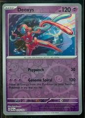 Deoxys [Reverse Holo] #74 Pokemon Paradox Rift Prices