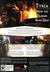 Back Cover | Guild Wars: Eye Of The North [Pre-release Bonus pack] PC Games