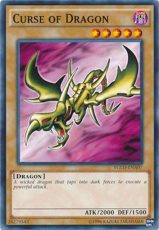 Curse of Dragon YGLD-ENA07 YuGiOh Yugi's Legendary Decks