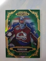 Patrick Roy [Green] Hockey Cards 2020 Upper Deck Stature Prices