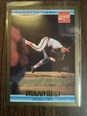 1973 the First Two [No Nos and A Record] Baseball Cards 1992 Coca Cola Nolan Ryan Prices