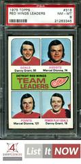 Red Wings Leaders #318 Hockey Cards 1975 Topps Prices
