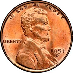 1951 D Coins Lincoln Wheat Penny Prices