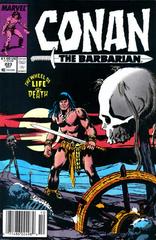 Conan the Barbarian [Newsstand] #223 (1989) Comic Books Conan the Barbarian Prices