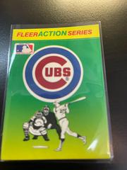 Chicago Cubs Team Leaders Baseball Cards 1990 Fleer Action Series Stickers Prices