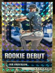 Ian Anderson [Mosaic] #RD7 Baseball Cards 2021 Panini Mosaic Rookie Debut Prices