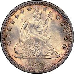 1888 [PROOF] Coins Seated Liberty Quarter Prices