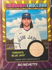 Bo Bichette [Gold] #CCR-BBI Baseball Cards 2024 Topps Heritage Clubhouse Collection Relic Prices
