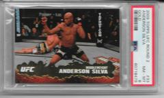 Anderson Silva [Gold] #33 Ufc Cards 2009 Topps UFC Round 2 Prices